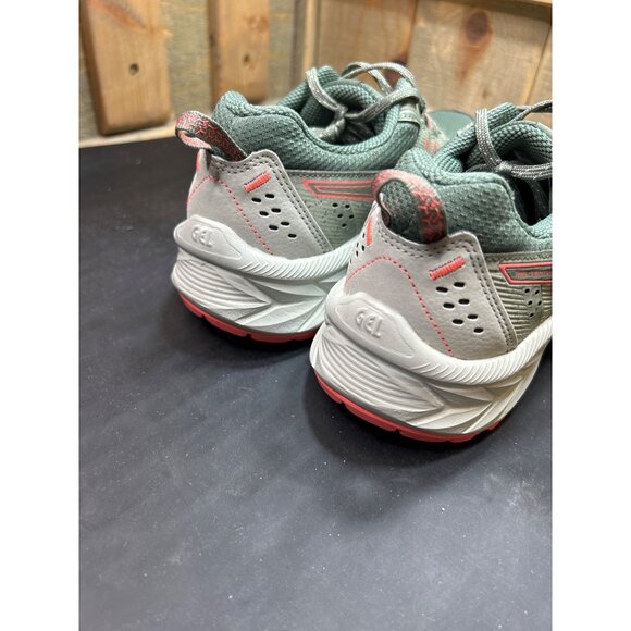 Asics Gel-Venture 9 Womens Trail Running Shoes Green/Coral Size 6.5 - Picture 5 of 9